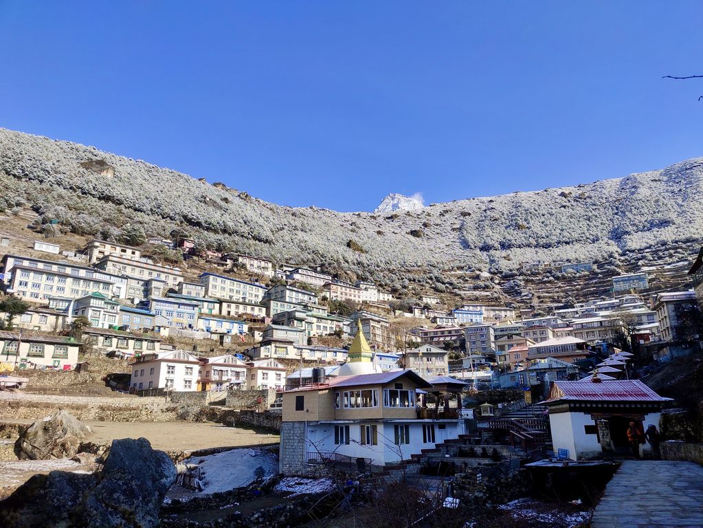 Namche Bazaar Nepal singlereis